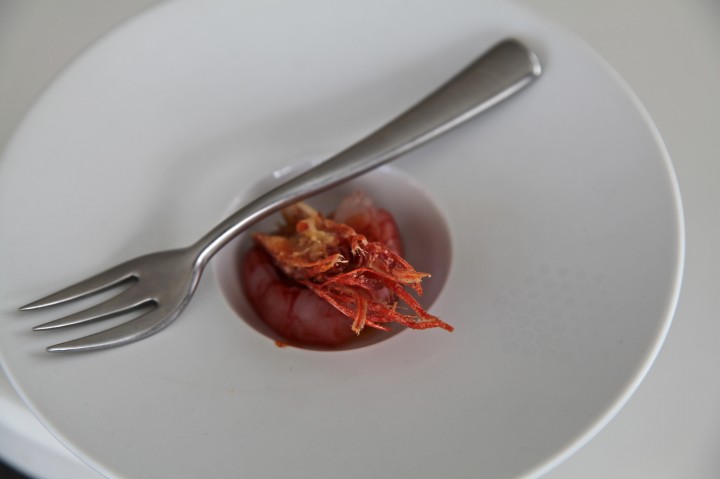 Cube-Electrolux-Milan-Silencio-Hotel-Luxe-amuse-bouche-crevette