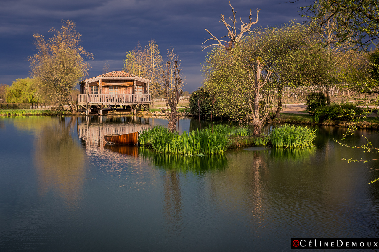 Les-Sources-de-Caudalie-Silencio-Ile aux Oiseaux-sunset